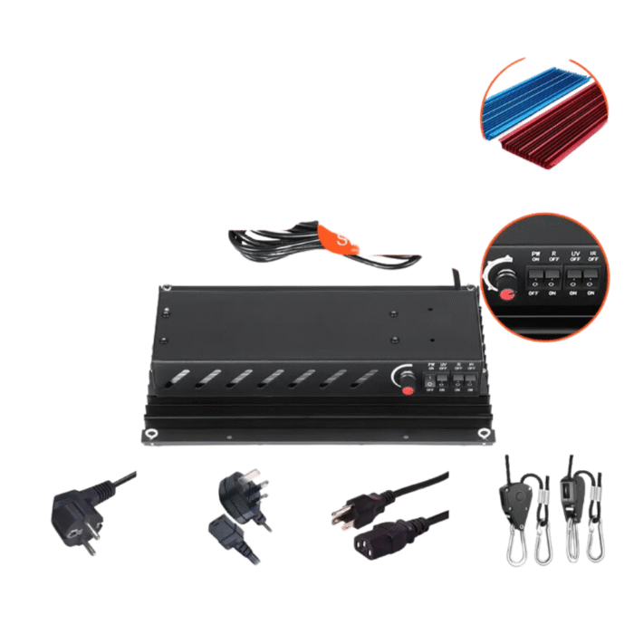 120 W Pro LED – Vollspektrum Growlampe mit 4-Kanal Steuerung