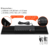 240W LED Growlampe – Vollspektrum & dimmbar