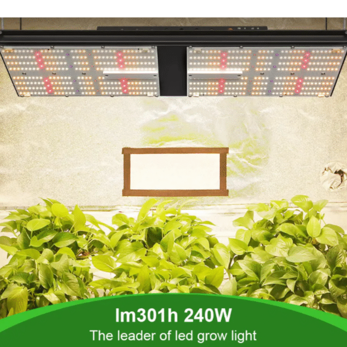 240W LED Growlampe – Vollspektrum & dimmbar