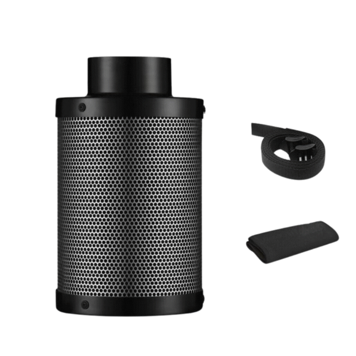 Luftkohlefilter 150 mm – Aktivkohle-Röhrenfilter