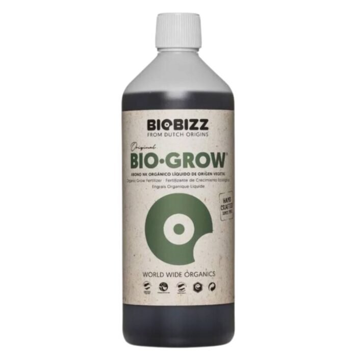BioBizz Bio-Grow 1 L – Organischer Wachstumsdünger für kräftige Pflanzen