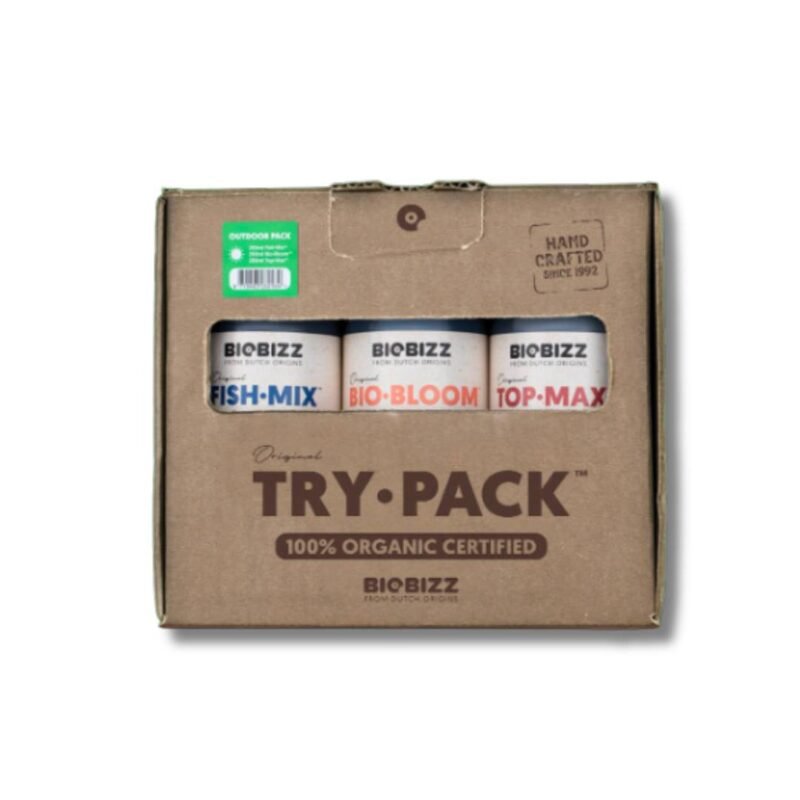 BioBizz Try-Pack Outdoor &ndash; N&auml;hrstoff-Set f&uuml;r kr&auml;ftige Pflanzen