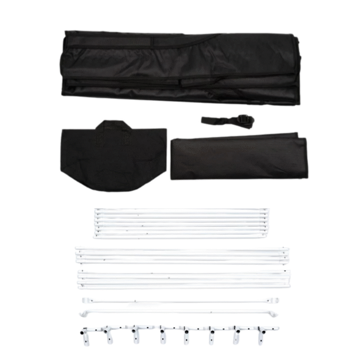 Growbox 120×120×200 cm – lichtdicht & reflektierend | Indoor Growzelt
