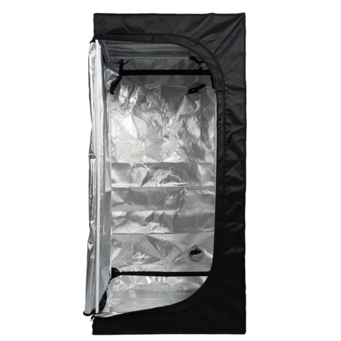 Growbox 120×120×200 cm – lichtdicht & reflektierend | Indoor Growzelt