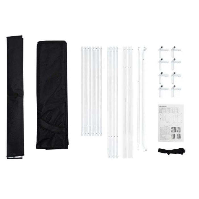 Growbox Komplettset 60x60x140 – 150 Watt LED Budget Edition