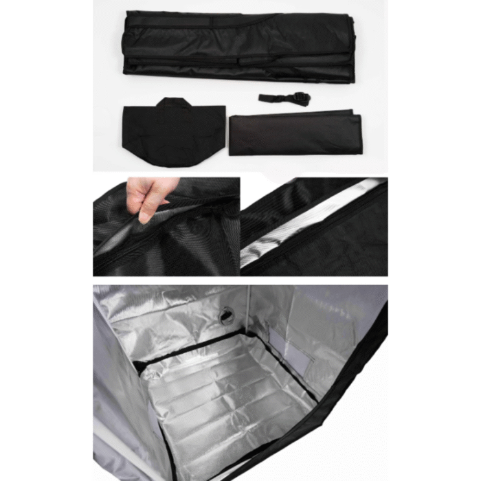 Growbox 60×60×140 cm – kompakt & lichtdicht