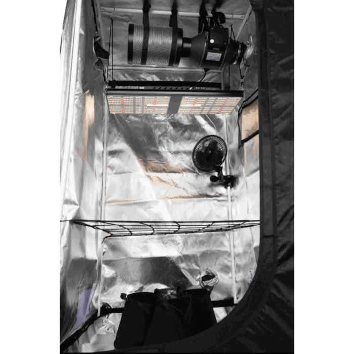 GrowSet 240w (2) Growbox Komplettset 80x80x180 – 240W PRO LED Pro Edition