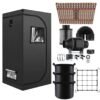 Growbox Komplettset 60x60x140 – 150 Watt LED Budget Edition