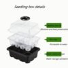 Saatgut-Starter-Tablett Hydrokultur — Anzucht-Tablett