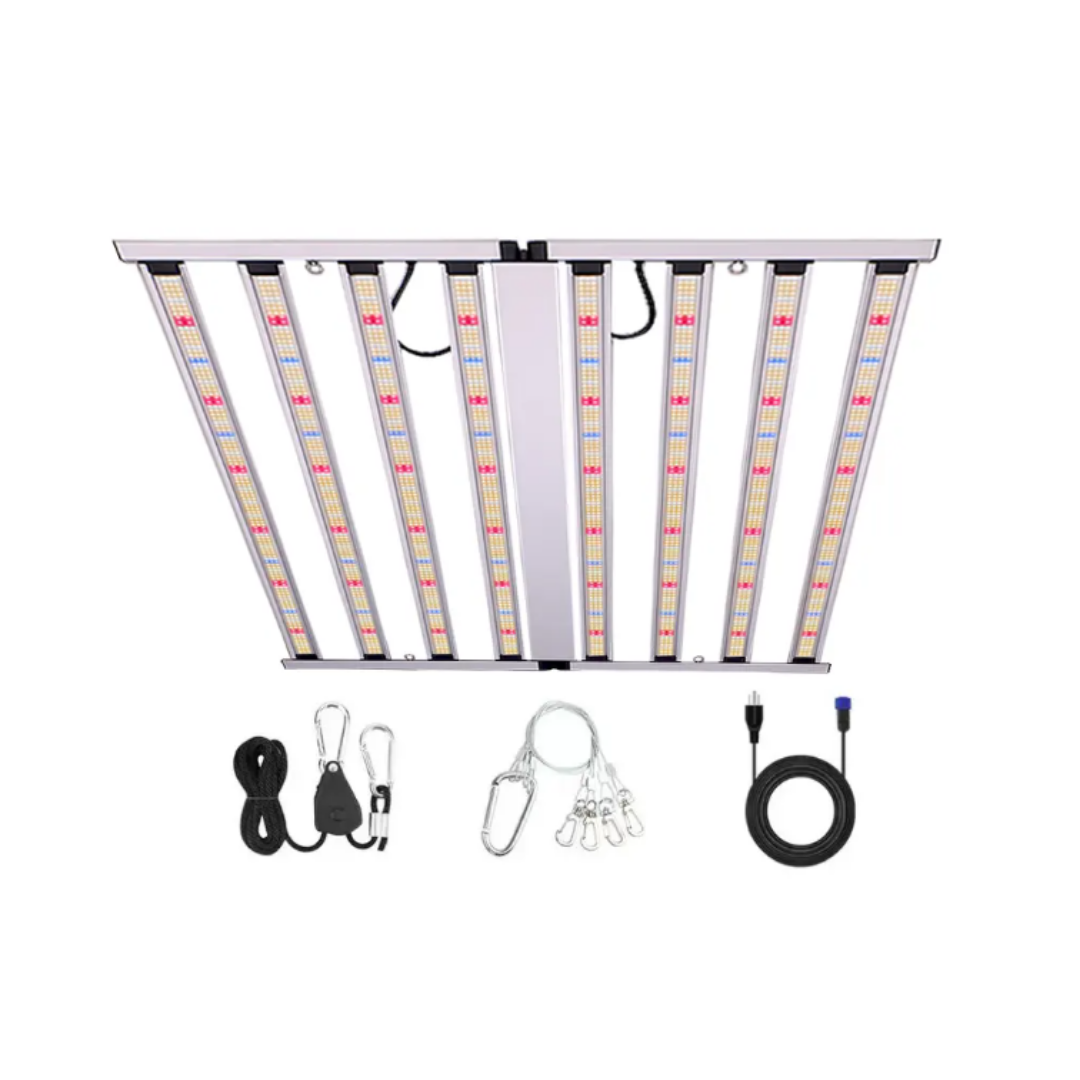 800W (2) 800 Watt LED Grow Bar – Profi Vollspektrum & dimmbar