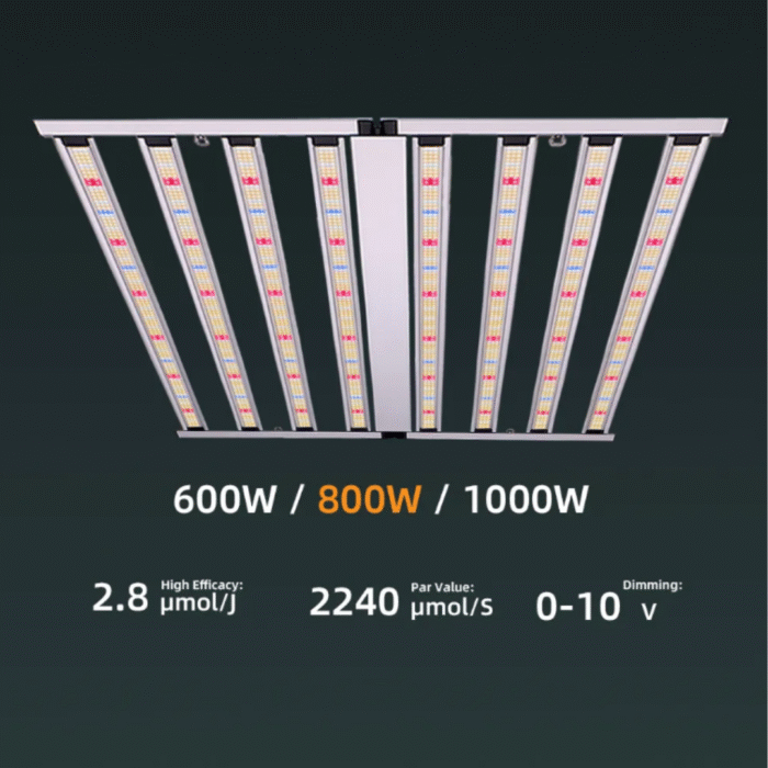 800 Watt LED Grow Bar – Profi Vollspektrum & dimmbar