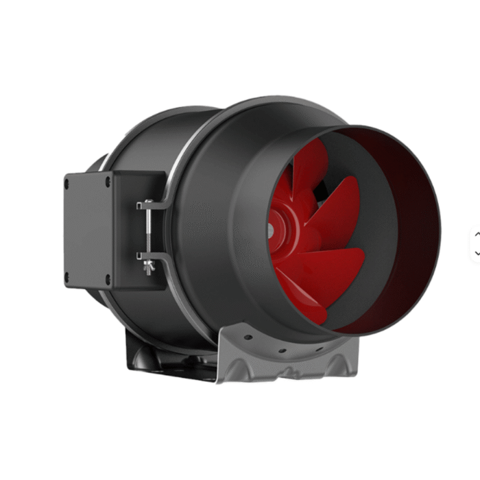 Abluftset 150 mm – Inline-Lüfter & Aktivkohlefilter