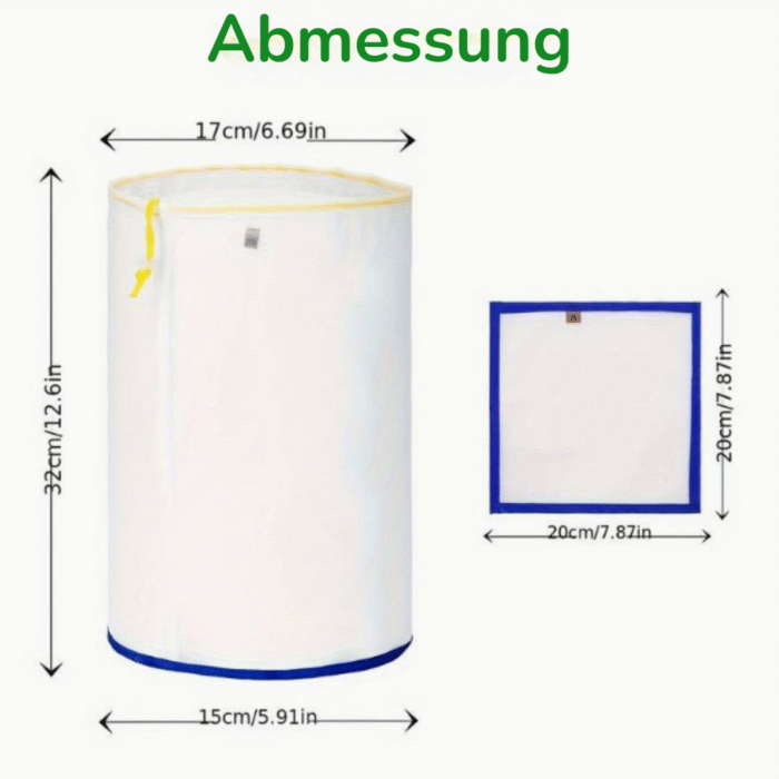 Bubble Bags (2) 5er Filterbeutel-Set – Ice-Water-Extraction Bags | 3,79 L Bubble Bag Set