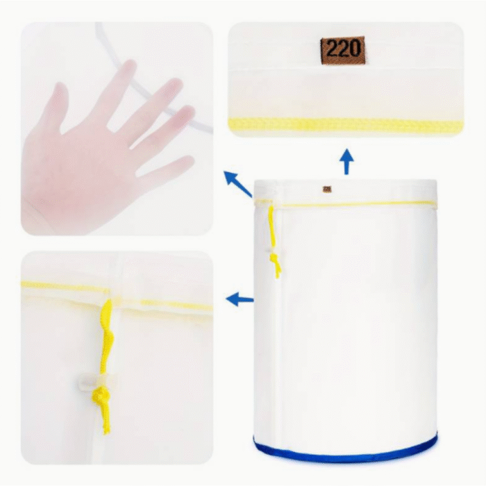 Bubble Bags (5) 5er Filterbeutel-Set – Ice-Water-Extraction Bags | 3,79 L Bubble Bag Set