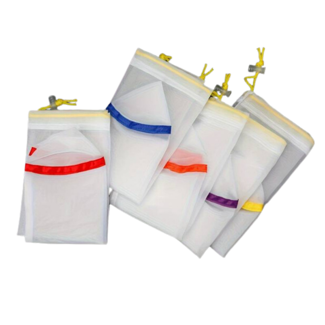 5er Filterbeutel-Set – Ice-Water-Extraction Bags | 3,79 L Bubble Bag Set