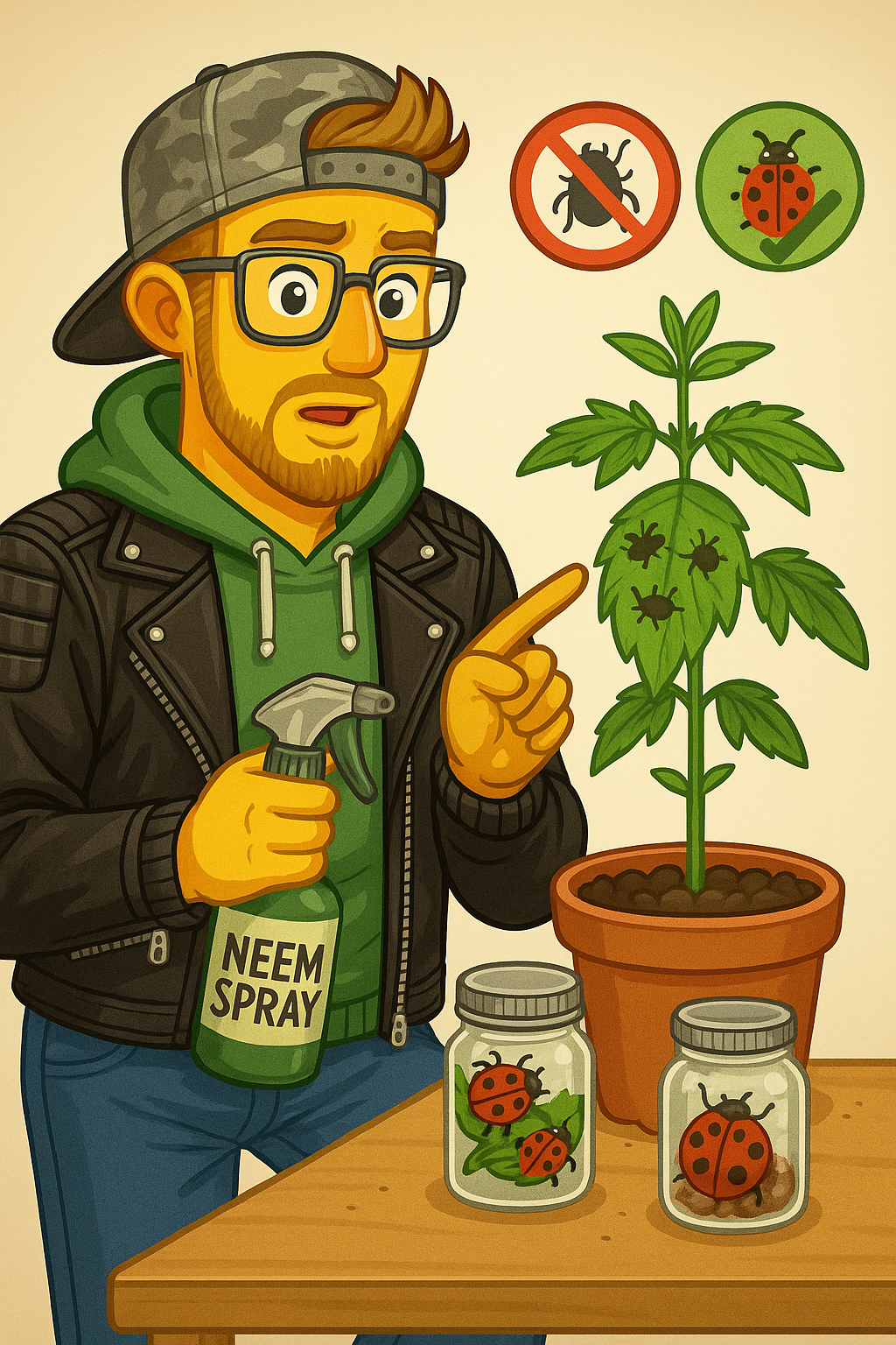 Schädlinge im Growraum erkennen & bekämpfen (Cannabis Schädlinge bekämpfen) 1 Schädlinge im Growraum