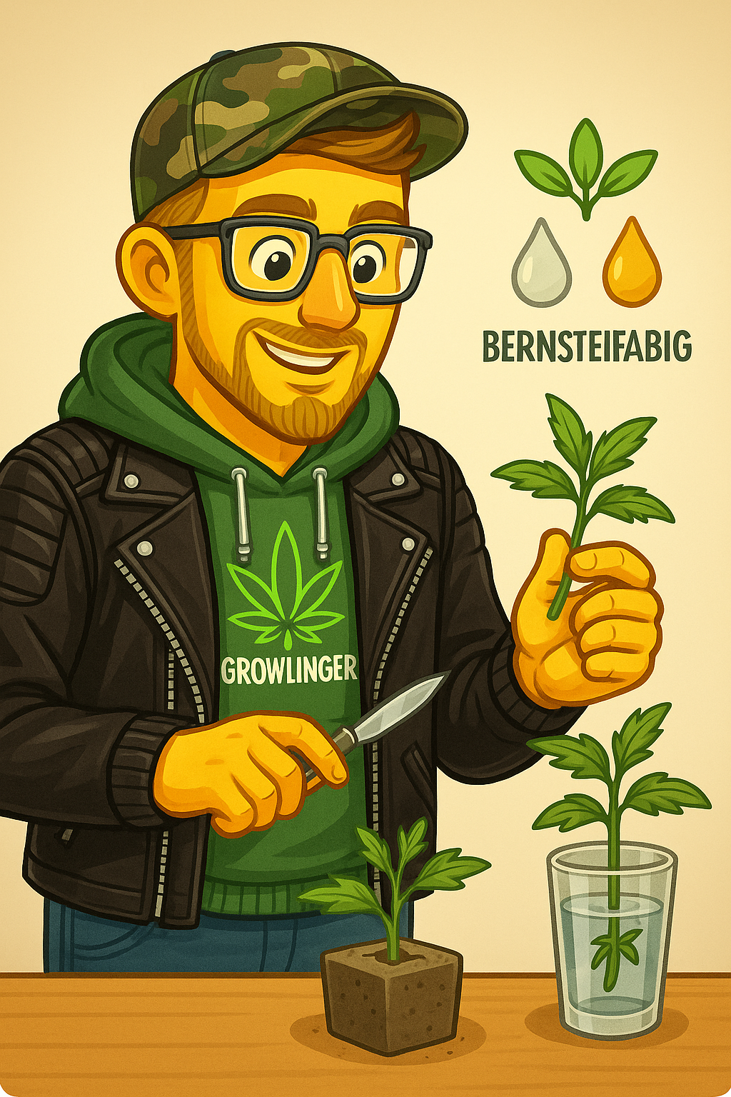 Stecklinge schneiden & erfolgreich anwurzeln (Cannabis Stecklinge schneiden) 1 ChatGPT Image 16. Sept. 2025 10 49 38