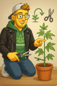 LST, Topping & ScrOG für mehr Ertrag