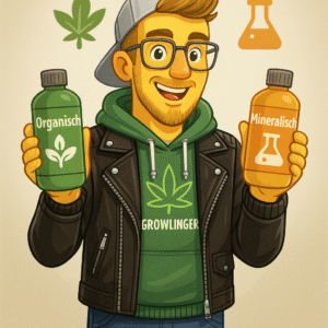 Bio vs. mineralischer Dünger - Nährstoffplan