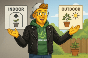 Indoor vs. Gewächshaus