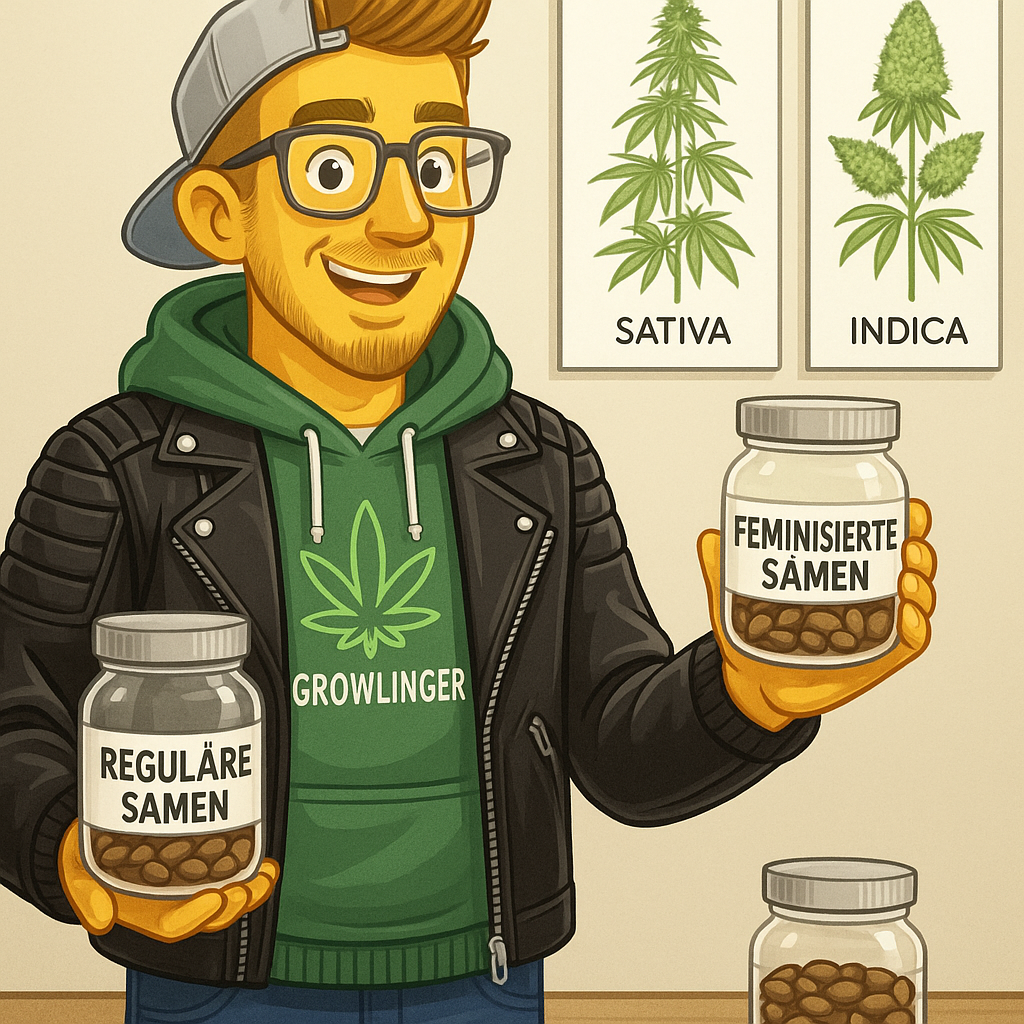 Indica vs. Sativa – Unterschiede & Sortenwahl