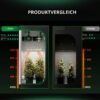 Growbox Komplettset 60x120x180 – 240W PRO LED Pro Edition