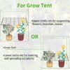 Elastisches SCROG Grow Netz – Pflanzenstütznetz für Indoor-Grow & Training