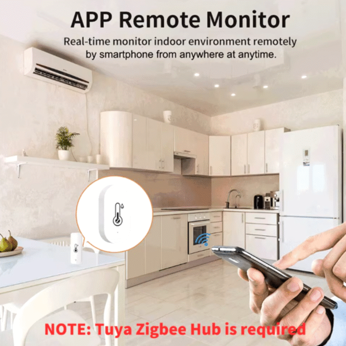 Hydrometer (3) Tuya Zigbee Temperatur- & Feuchtigkeitssensor