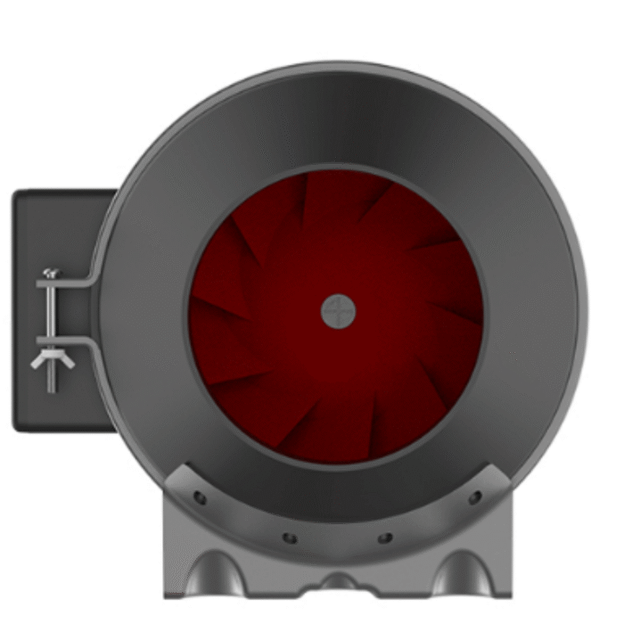 EC Inline Duct Fan Kit 10 cm – Lüfter mit Speed Controlleru
