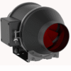 EC Inline Duct Fan Kit 10 cm – Lüfter mit Speed Controlleru