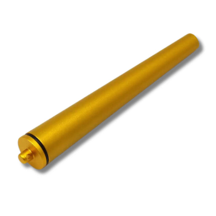 JeffreyBox Gold Premium Aluminium-Aufbewahrungsröhre – Geruchsarm