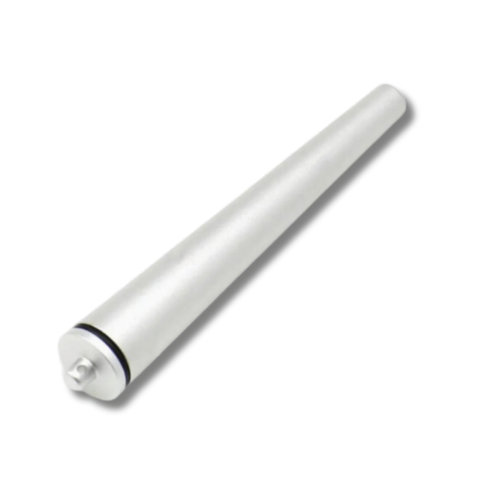 JeffreyBox Silber Premium Aluminium-Aufbewahrungsröhre – Geruchsarm