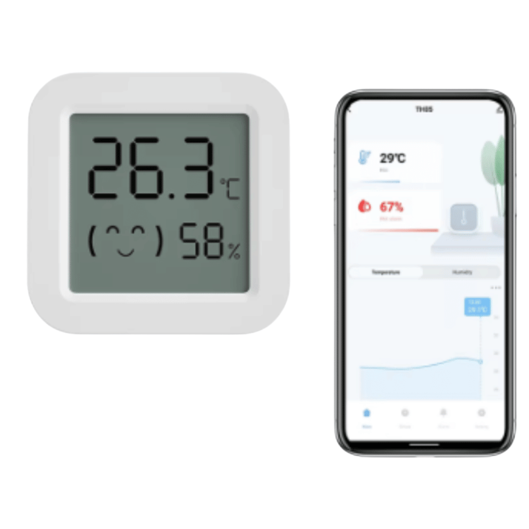 Tuya Bluetooth Smart Hygrometer (2) Tuya Bluetooth LCD Thermometer & Feuchtigkeitssensor