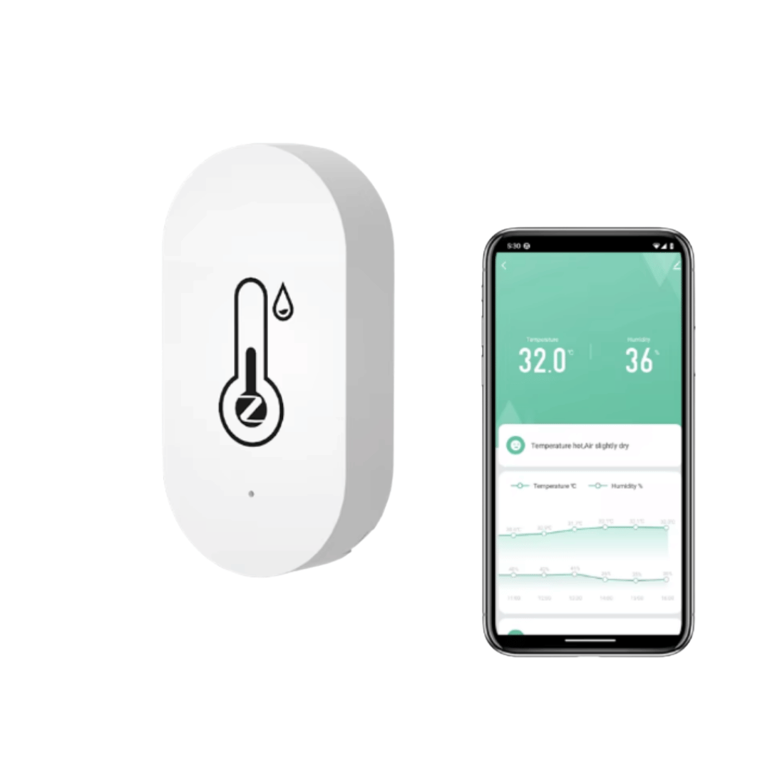 Tuya Zigbee Temperatur- & Feuchtigkeitssensor